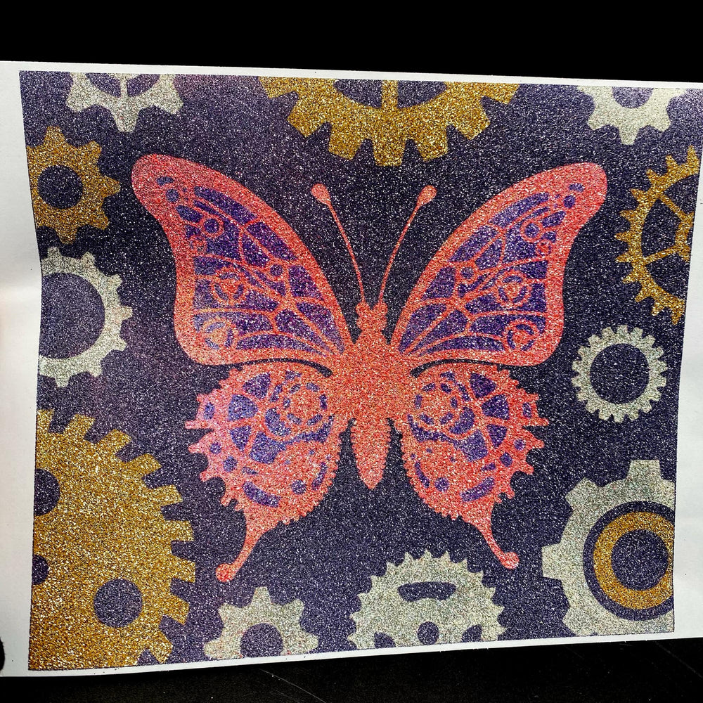 Glitter by Design - Steampunk Butterfly GBD NO TUMBLER