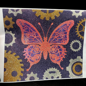 Glitter by Design - Steampunk Butterfly GBD NO TUMBLER