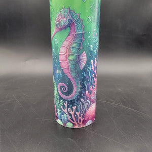 
            
                Load image into Gallery viewer, Pre-Sublimated 20oz Tumbler - Seahorse Scene
            
        