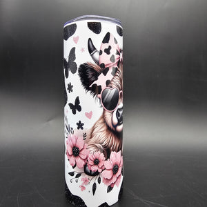 Pre-Sublimated 20oz Tumbler - Cutie Pie