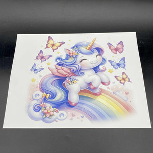 Sublimation Print of 20oz Wrap - Sweet Baby Unicorn