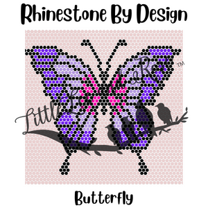 
            
                Load image into Gallery viewer, Sublimation Print of Rhinestone by Design - Butterfly
            
        