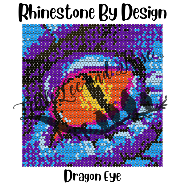 
            
                Load image into Gallery viewer, Sublimated 20oz Tumbler of Rhinestone by Design - Dragon Eye RBD
            
        