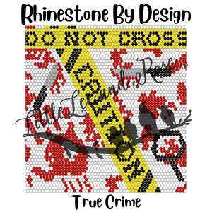 Rhinestone by Design - True Crime - Resin Rhinestone Set