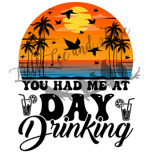 Day Drinking Sublimation Print