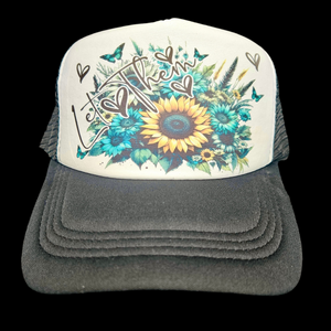 
            
                Load image into Gallery viewer, Sublimated Hat - Let Them
            
        