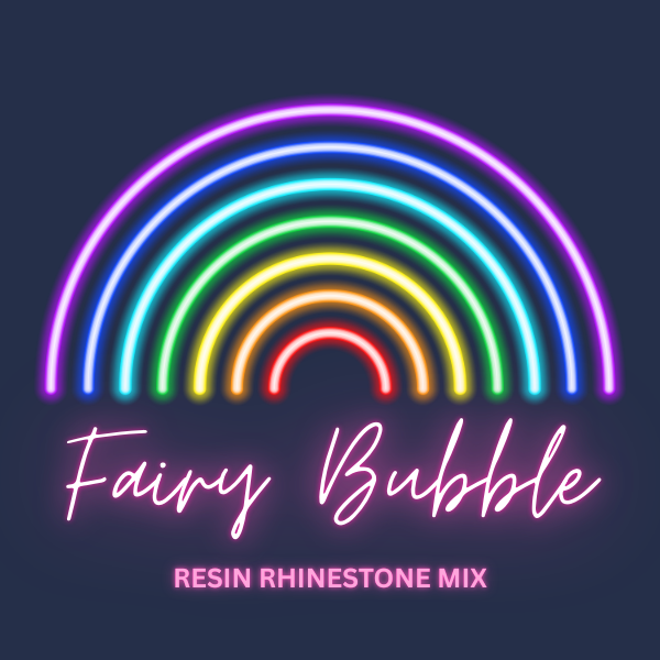 
            
                Load image into Gallery viewer, Multicolored Rhinestone Mix - Fairy Bubble - RESIN with BONUS!
            
        