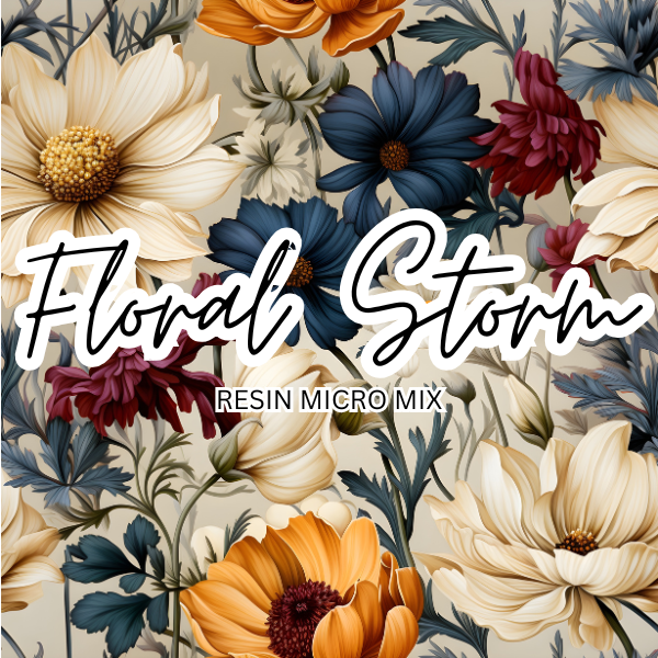 
            
                Load image into Gallery viewer, Micro Mix Resin - Floral Storm
            
        