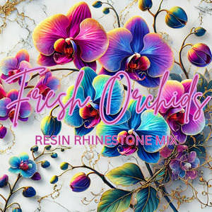 
            
                Load image into Gallery viewer, Multicolored Rhinestone Mix - Fresh Orchids - RESIN
            
        