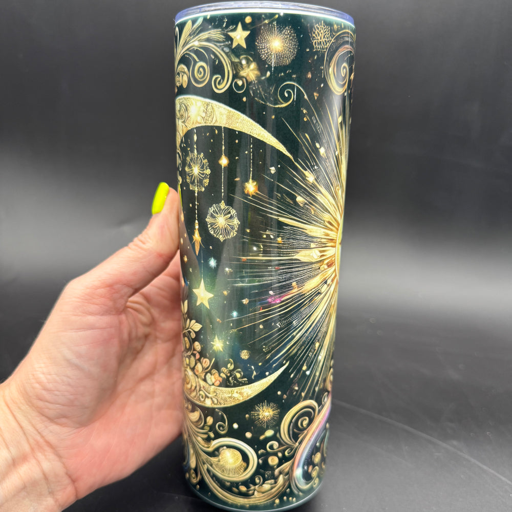 
            
                Load image into Gallery viewer, Sublimation Print of 20oz Wrap - Moon Phases NO TUMBLER INCLUDED
            
        