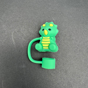 Straw Cap - Cute Dinosaur
