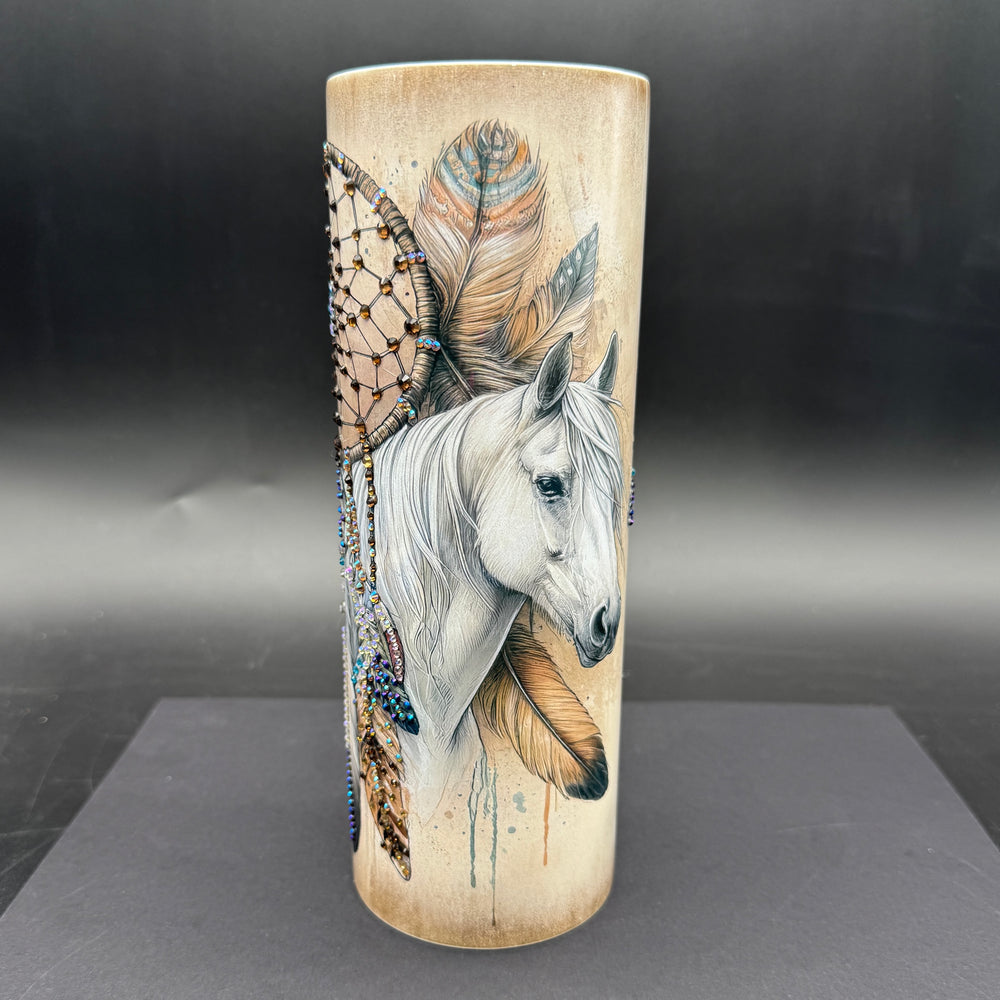 Boho Horse - Resin Rhinestone Tumbler Bundle