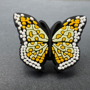 
            
                Load image into Gallery viewer, Straw Snuggler-  Yellow Butterfly
            
        