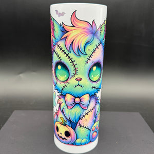 Zombie Kitty - Resin Rhinestone Tumbler Bundle