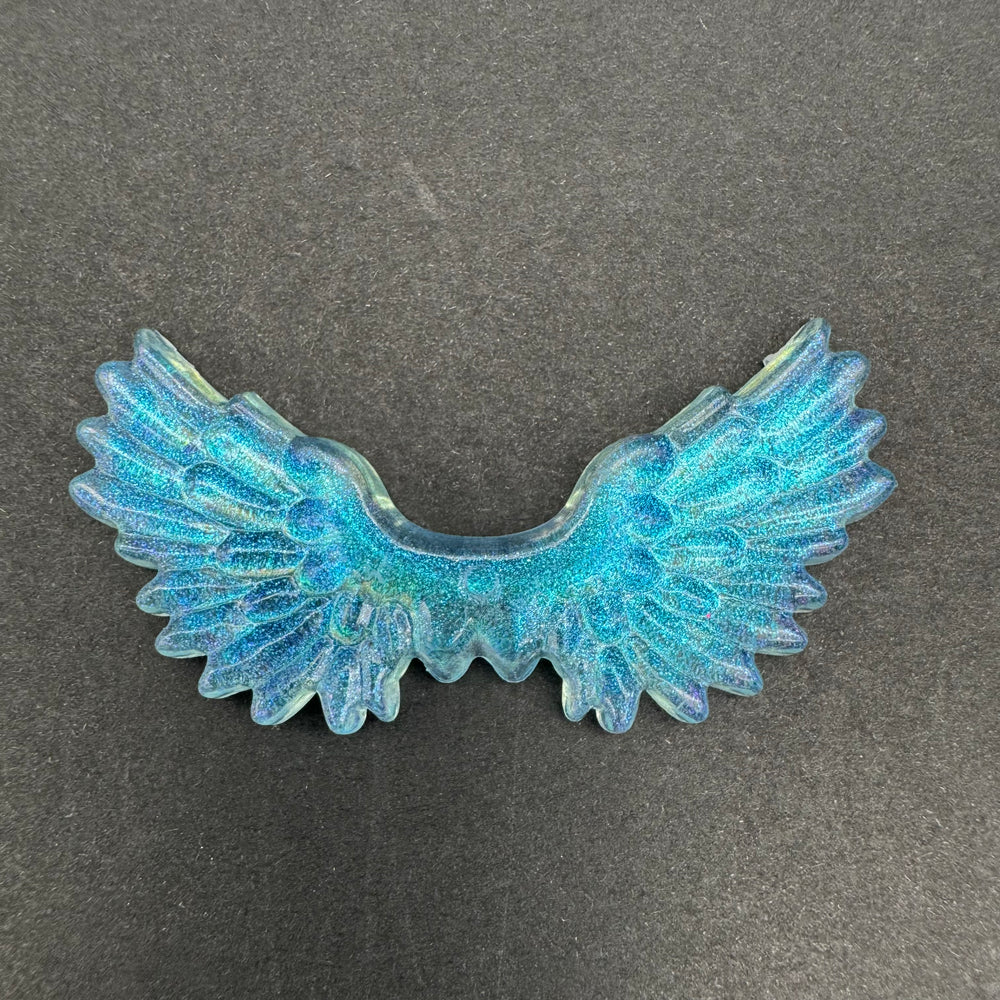 
            
                Load image into Gallery viewer, Flat Backed Acrylic Wings - Blue
            
        