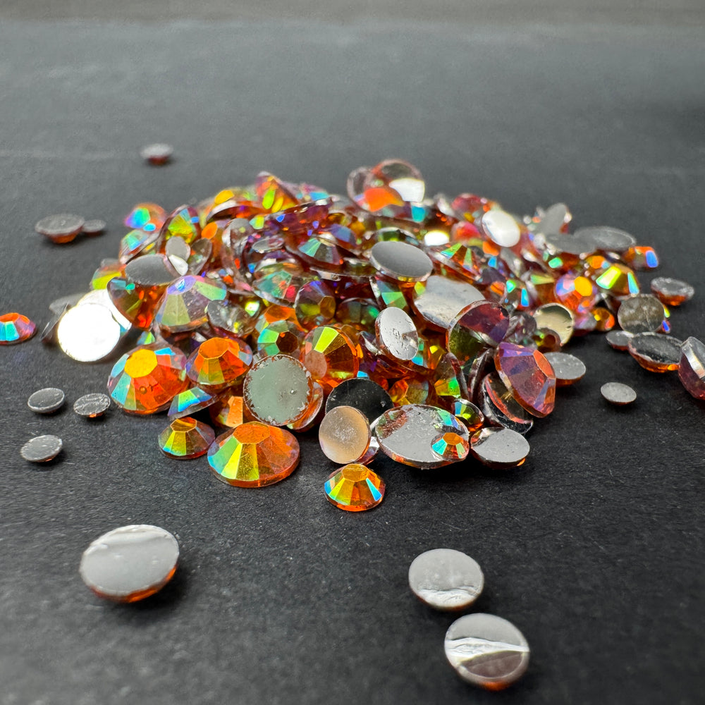 
            
                Load image into Gallery viewer, Fall Colored Rhinestones Mixed  Sizes -  Resin
            
        