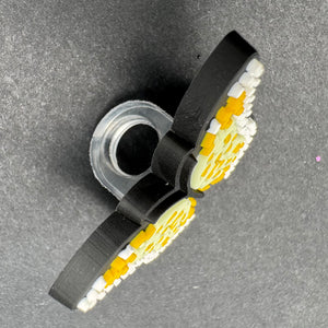 
            
                Load image into Gallery viewer, Straw Snuggler-  Yellow Butterfly
            
        