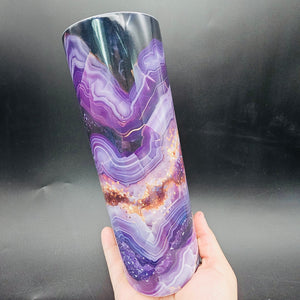 Pre-Sublimated 20oz Tumbler - Violet GLow