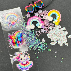 
            
                Load image into Gallery viewer, Craft Addicts&amp;#39; Accessory Mix - Over The Rainbow
            
        