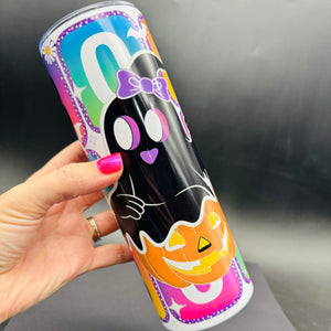 Pre-Sublimated 20oz Tumbler - Boo Blocks