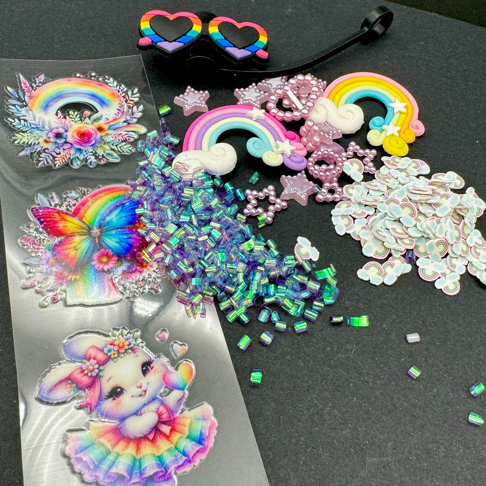 
            
                Load image into Gallery viewer, Craft Addicts&amp;#39; Accessory Mix - Over The Rainbow
            
        