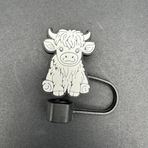 
            
                Load image into Gallery viewer, Straw Cap - Highland Cow
            
        