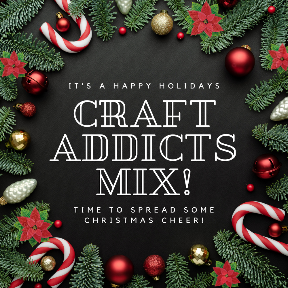 Craft Addicts' Accessory Mix - Happy Holidays