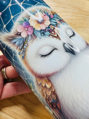 
            
                Load image into Gallery viewer, Pre-Sublimated 20oz Tumbler - Dreamy Hootie Hoo
            
        