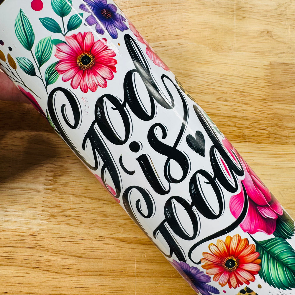 
            
                Load image into Gallery viewer, Pre-Sublimated 20oz Tumbler - God is Good
            
        