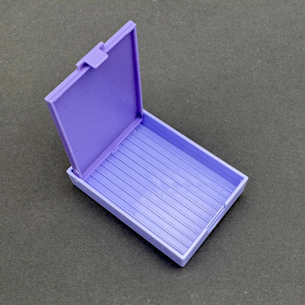 
            
                Load image into Gallery viewer, Purple Rhinestone Tray - Pour Back with Lid
            
        