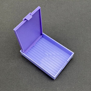 
            
                Load image into Gallery viewer, Purple Rhinestone Tray - Pour Back with Lid
            
        
