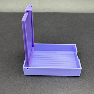
            
                Load image into Gallery viewer, Purple Rhinestone Tray - Pour Back with Lid
            
        