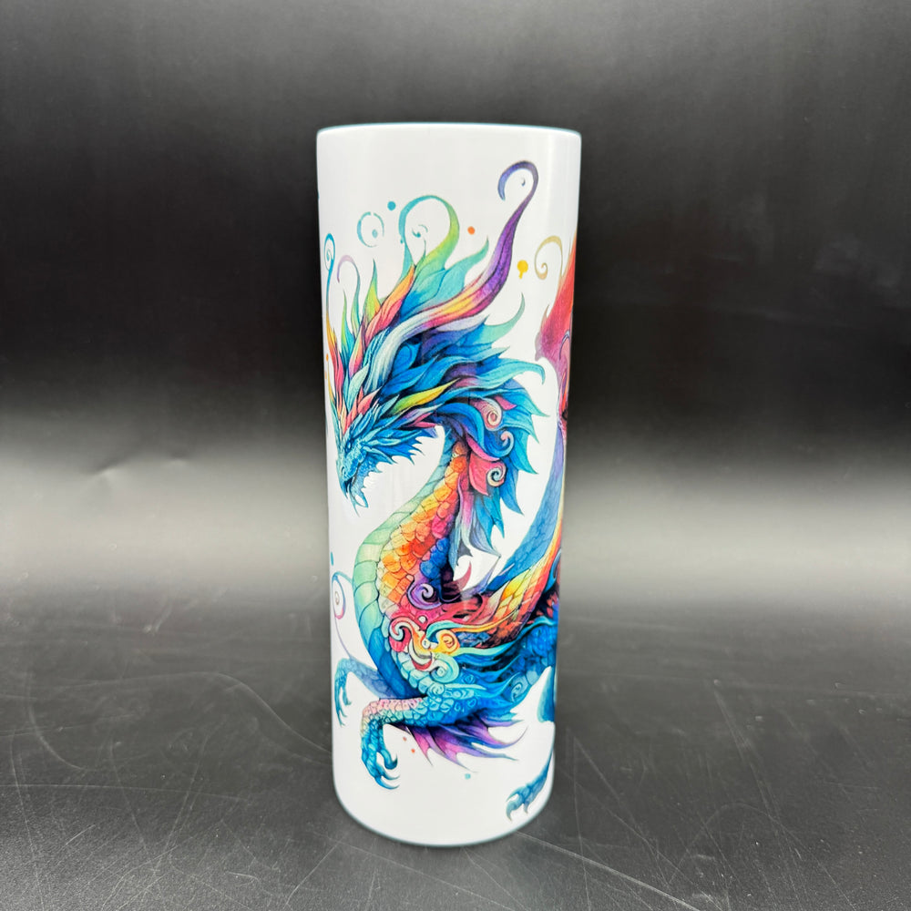
            
                Load image into Gallery viewer, Pre-Sublimated 20oz Tumbler - Rainbow Dragon
            
        