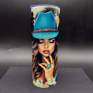 
            
                Load image into Gallery viewer, Pre-Sublimated 20oz Tumbler - Blue Beauty
            
        