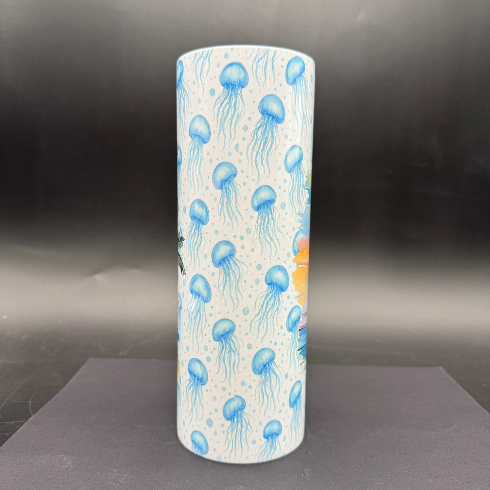 Pre-Sublimated 20oz Tumbler - Jellyfish Island