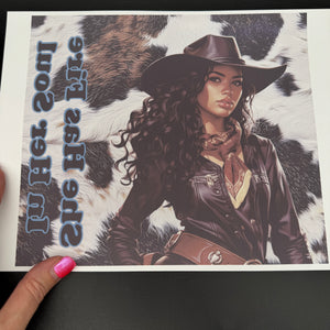
            
                Load image into Gallery viewer, Sublimation Print of 20oz Wrap - Western Warrior
            
        