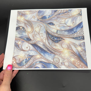 
            
                Load image into Gallery viewer, Sublimation Print of 20oz Wrap - Golden Waves
            
        