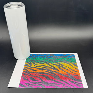 Glitter by Design (GBD) and Tumbler Bundle - Animal Stripes