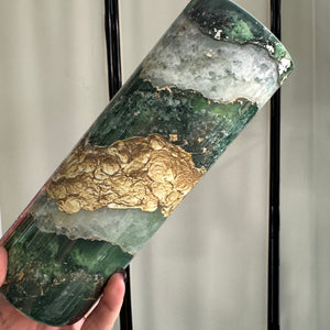 
            
                Load image into Gallery viewer, Sublimation Print of 20oz Wrap -Emerald Marble NO TUMBLER included
            
        