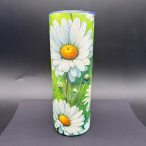 Pre-Sublimated 20oz Tumbler - Daisy Day