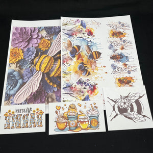 
            
                Load image into Gallery viewer, SUBLIMATION DECAL PACK - The Honey Bee Collection - Pack 3
            
        