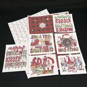 SUBLIMATION DECAL PACK - The Gnome For The Holidays Collection - Pack 1