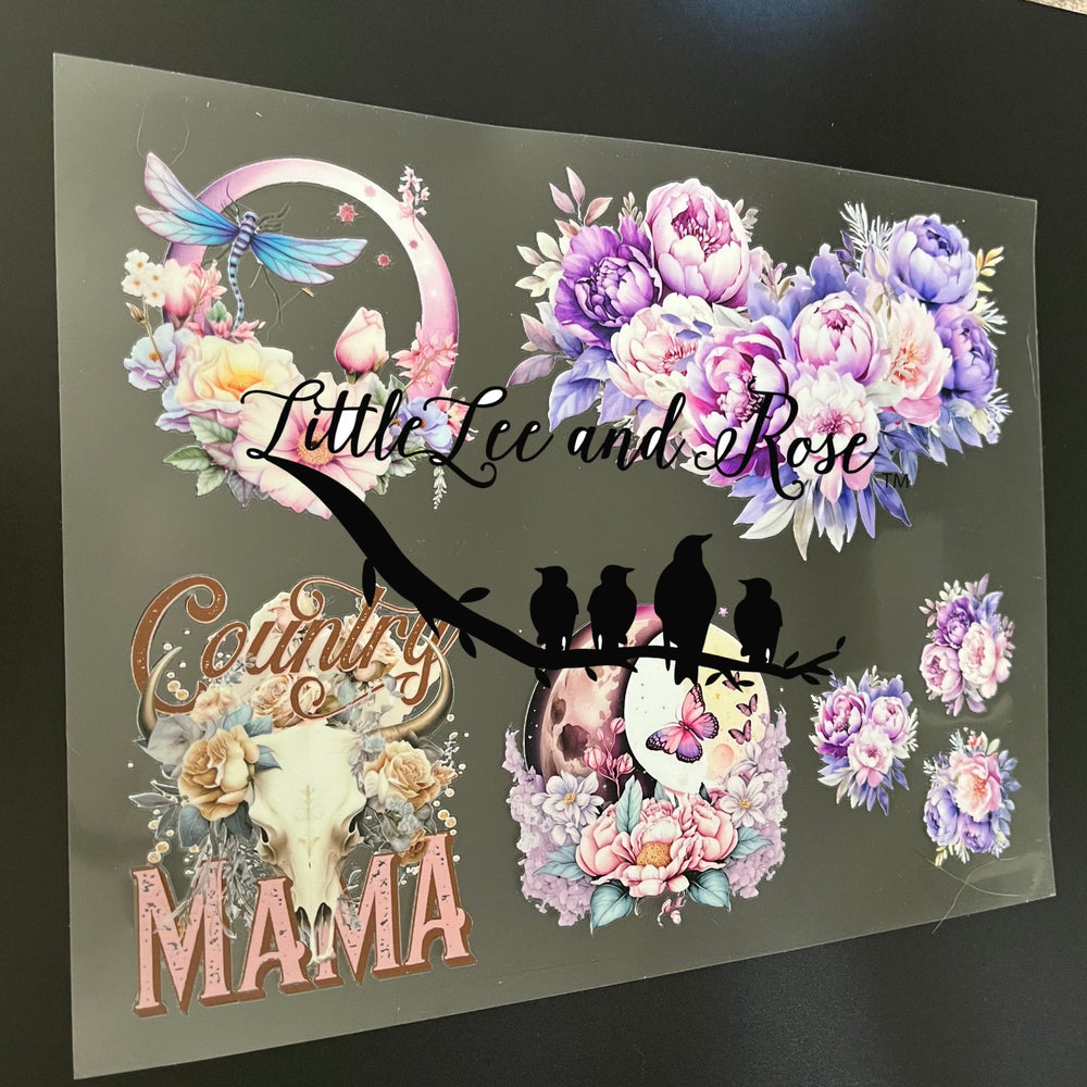 The Soft Lilac Mini Collection Decal Pack