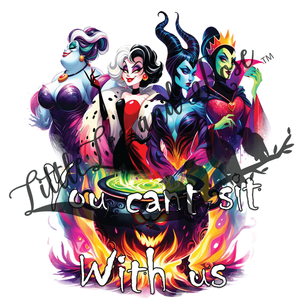 
            
                Load image into Gallery viewer, Mean Girl Villains UV-DTF
            
        