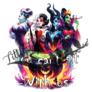 
            
                Load image into Gallery viewer, Mean Girl Villains UV-DTF
            
        
