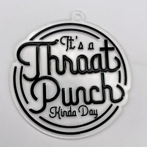 Keychain & Decal Set - Throat Punch