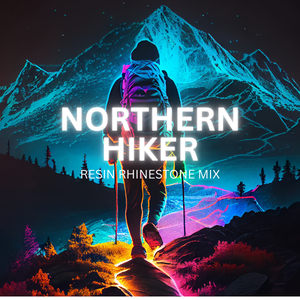 Multicolored Rhinestone Mix - Northern Hiker - RESIN