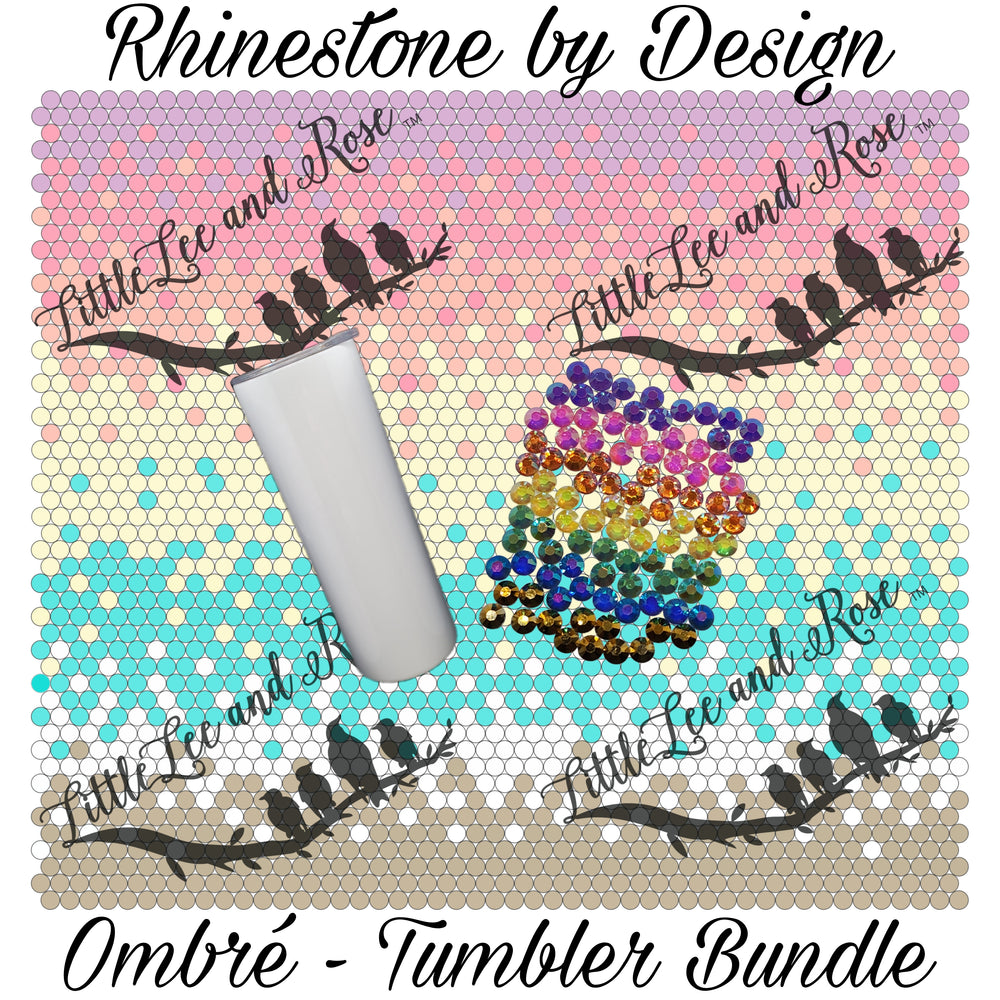 
            
                Load image into Gallery viewer, Rhinestone by Design - Ombré - Tumbler Bundle
            
        