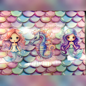 The Mermaid Shimmer Collection Decal Pack