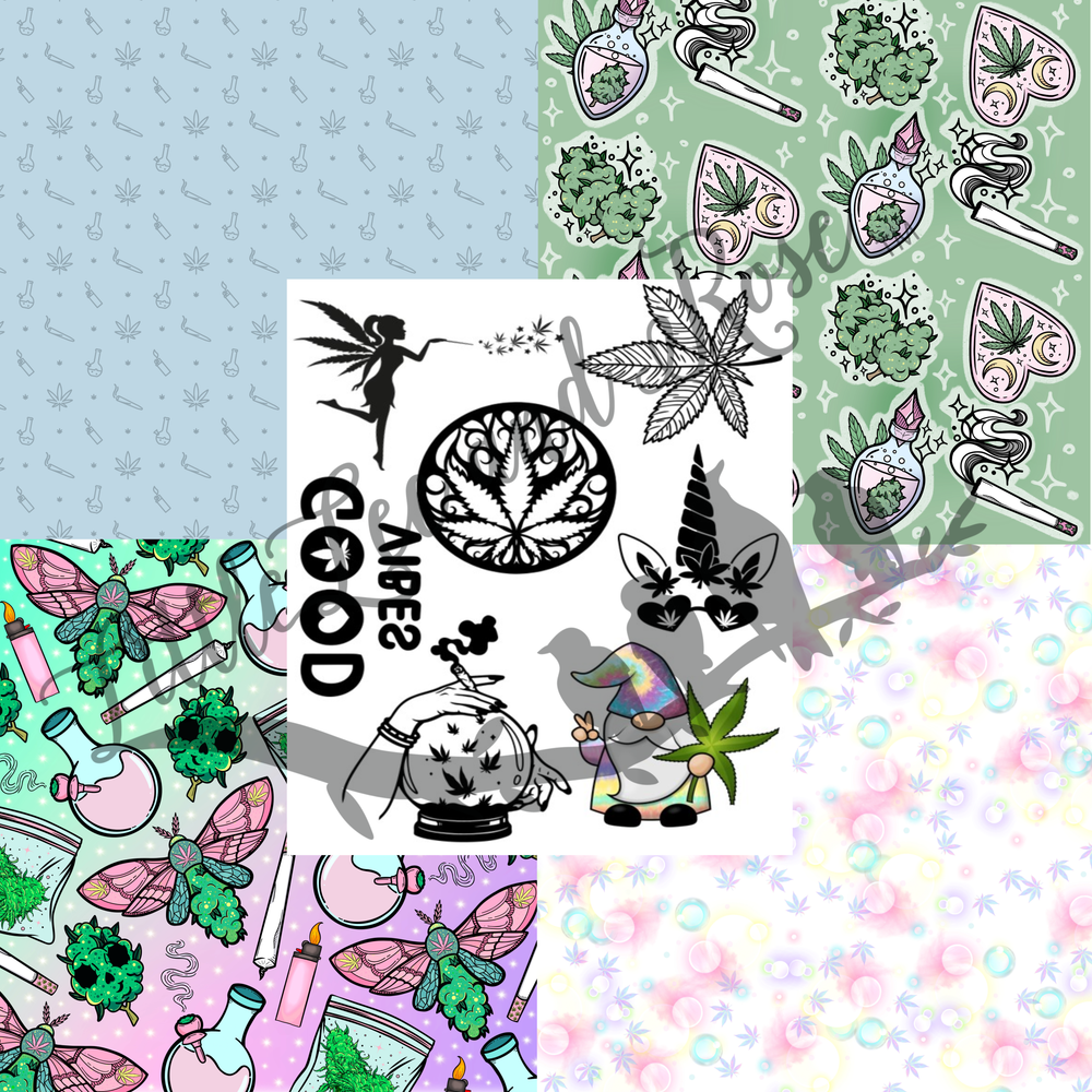 
            
                Load image into Gallery viewer, Palette 39 - The Don&amp;#39;t Panic, It&amp;#39;s Organic Collection - Inspired Vinyl &amp;amp; Waterslide Pack
            
        